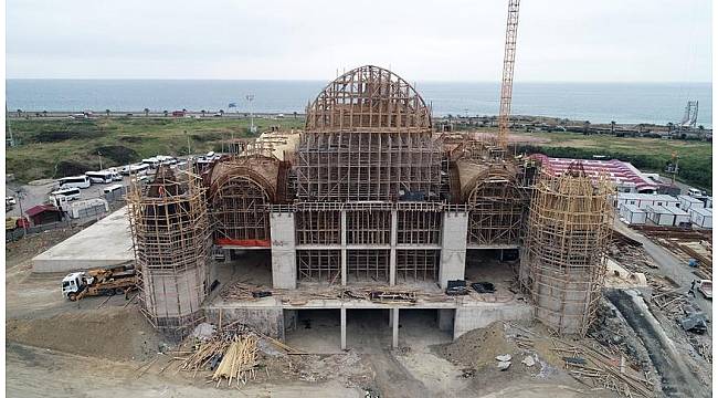 'Doğu Karadeniz'in en büyük cami ve külliyesi' yükseliyor