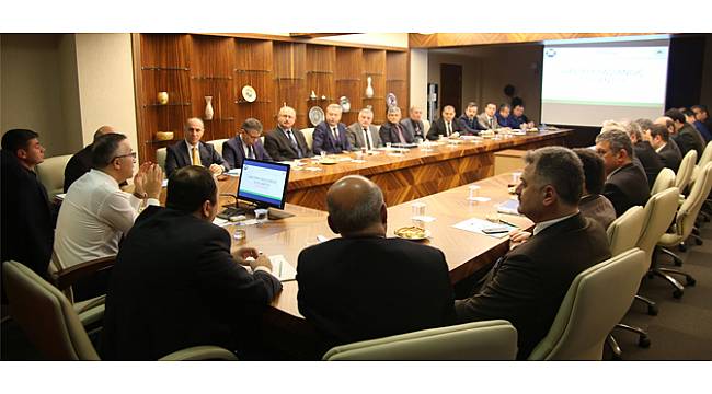 Rize'de İl İdare Şube Başkanları Toplantısı Yapıldı