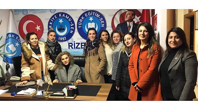 Türk Eğitim-Sen Rize Şubesi Kadın Komisyonu Seçimi Yapıldı
