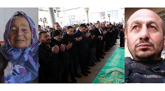 Rize'de Kazada Ölen Şehit Annesinin Cenazesi Toprağa Verildi