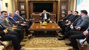 Yeniden Refah Partisi Rize İl Başkanı Zerdeci'den Vali Çeber'e Ziyaret
