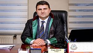 Rize Baro Başkanı Av. Peçe'den Avukatlar Günü Mesajı