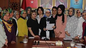 AK Parti Rize Kadın Kolları Srebrenitsa Soykırımını Kınadı