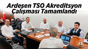 Ardeşen TSO Akreditasyon Sistemi Stratejik Plan Çalışması Yapıldı.