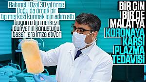 Çin'den sonra dünyada ilk plazma tedavisi Türkiye'de