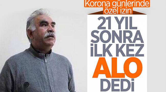PKK elebaşı Öcalan'a telefon izni
