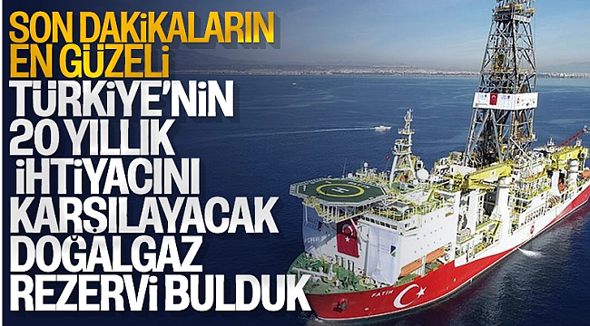 Karadeniz'deki Tuna 1 kuyusunda 800 milyar metreküp doğalgaz bulundu