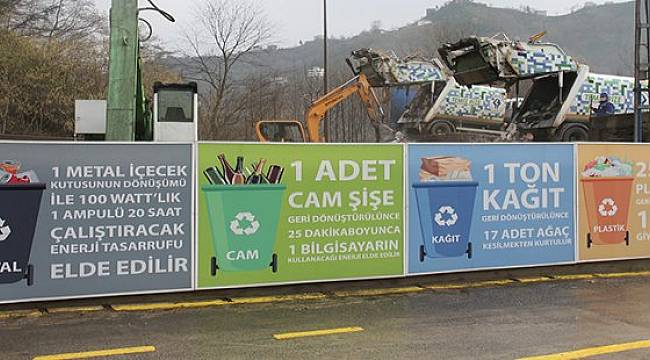 Rize'de Günlük 50 Ton Çöp Ekonomiye Kazandırılıyor