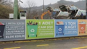 Rize'de Günlük 50 Ton Çöp Ekonomiye Kazandırılıyor